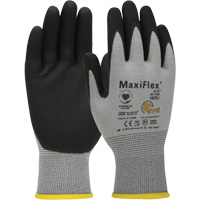 ATG MaxiFlex&reg; Elite Ultra Lightweight Touchscreen Compatible Gloves, Large, Nitrile Coating, 18 Gauge, Nylon Shell Equipex