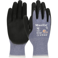 ATG MaxiCut&reg; Oil Cut-Resistant Gloves, Size Large, 15 Gauge, Nitrile Coated, Engineered Yarn Shell, ASTM ANSI Level A3/EN 388 Level 4/EN 388 Level C Equipex