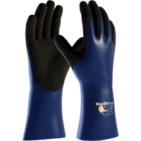 ATG MaxiDry&reg; Plus Chemical & Cut Resistant Gloves, Large, Nitrile Coating, Nylon/Elastane Shell Equipex