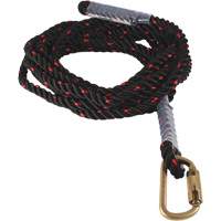 Corde de sauvetage vertical avec mousqueton Dynamic Equipex