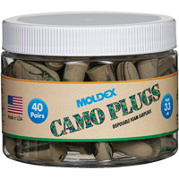 Camo Earplugs, Bulk - Canister Equipex