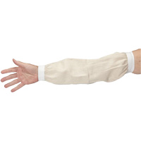 Manchettes, 18", Coton, Blanc Equipex