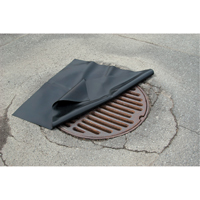 Couvercles de drains en n&eacute;oprene, Carr&eacute;e, 36" lo x 36" la Equipex