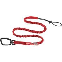 Extended Reach Locking Tool Lanyard, Bungee, Carabiner/Loop Equipex