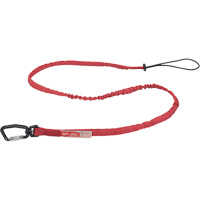 Extended Reach Locking Tool Lanyard, Bungee, Carabiner/Loop Equipex