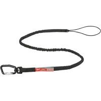 Extended Reach Locking Tool Lanyard, Bungee, Carabiner/Loop Equipex