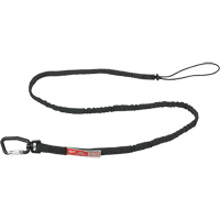 Extended Reach Locking Tool Lanyard, Bungee, Carabiner/Loop Equipex