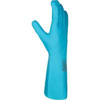Flextril Chemical Gloves, Size 7, 12.5" L, Nitrile, Nylon Inner Lining Equipex