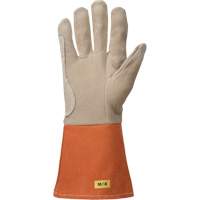 Gants de soudage TIG, Cuir fleur de daim, Taille Moyen Equipex