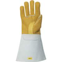 Gants de soudage TIG, Cuir fleur de d'&eacute;lan, Taille Petit Equipex