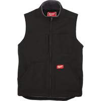 Heavy-Duty Sherpa-Lined Vest, Men's, Small, Black Equipex