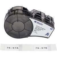 Aggressive Adhesive Multi-Purpose Labels with Ribbon, Black Equipex