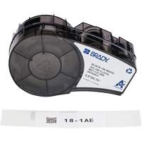 Aggressive Adhesive Multi-Purpose Labels with Ribbon, Black Equipex