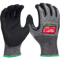 Gants enduits par trempage &agrave; dext&eacute;rit&eacute; &eacute;lev&eacute;e, Taille Petit, Calibre 18, Rev&ecirc;tement Nitrile, Enveloppe en Poly&eacute;thyl&egrave;ne, ASTM ANSI niveau A6/EN 388 niveau F Equipex