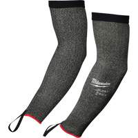 Manches de protection, Poly&eacute;thyl&egrave;ne, 16", ANSI/ISEA 105 niveau 5/EN 388 niveau E, Gris Equipex