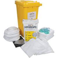 Spill Kit, Oil Only, Bin, 63 US gal. Absorbancy Equipex