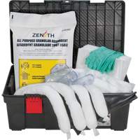 Tool Box Spill Kit, Oil Only, Bin, 31 US gal. Absorbancy Equipex