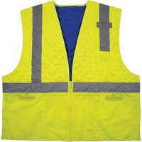 Veste de s&eacute;curit&eacute; refroidissante Chill-Its 6668, Petit, Jaune lime haute visibilit&eacute; Equipex