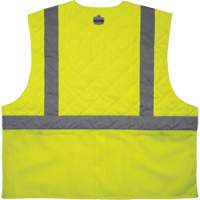 Veste de s&eacute;curit&eacute; refroidissante Chill-Its 6668, Petit, Jaune lime haute visibilit&eacute; Equipex