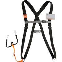 Squids 3138 Padded Barcode Scanner Harness & Lanyard for Mobile Computers, Fixed Length, Loop Equipex