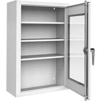 Armoire &agrave; pharmacie verrouillable avec porte en Plexiglas Equipex