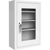Armoire &agrave; pharmacie verrouillable avec porte en Plexiglas Equipex
