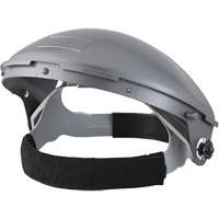 Fibre-Metal&reg; 7" Crown Noryl&reg; Faceshield Headgear, Ratchet Suspension Equipex