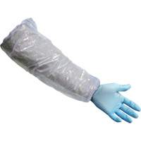 Sleeves, 16" long, Polyethylene, White Equipex