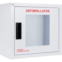 Grande armoire standard pour DEA avec alarme, Zoll AED Plus/Zoll AED 3/Cardio-Science/Physio-Control Pour, Non m&eacute;dical Equipex
