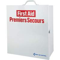 Armoire pour premiers soins SmartCompliance, R&eacute;pond &agrave; la norme CSA Z1220-17 type 3 environnements &agrave; haut risque, Petit (2-25 travailleurs) Equipex