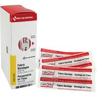 SmartCompliance&reg; Refill Adhesive Bandages, Rectangular/Square, 3", Fabric, Non-Sterile Equipex
