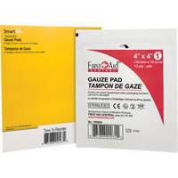 Recharge de gaze SmartCompliance, Tampon, 4" lo x 4" la, St&eacute;rile, Dispositif m&eacute;dical Classe 1 Equipex
