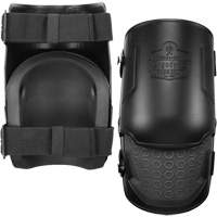 ProFlex 360 Hard Shell Hinged Knee Pads, Buckle Style, Rubber Caps, Foam Pads Equipex