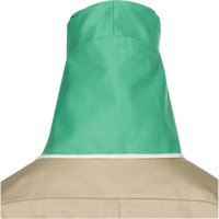 Chapeau avec couvre-nuque en coton ignifug&eacute; Weldlite, Taille unique, Vert Equipex