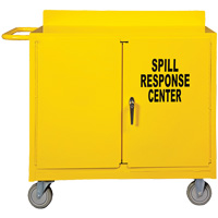Spill Control Center Cart, 18" L x 38.375" W x 36" H Equipex