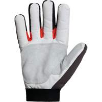 Clutch Gear&reg; Thinsulate Mechanic's Gloves, Grain Goatskin/Split Leather Palm, Size Small/7 Equipex