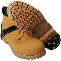 Dispositif de traction de talon Icetred, Caoutchouc/Carbure de tungst&egrave;ne, Traction Crampon, Taille unique Equipex