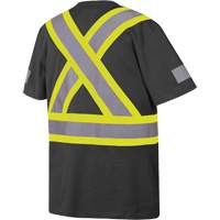 6976 T-shirt de s&eacute;curit&eacute;, Coton, Petit, Noir Equipex