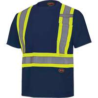 6992N Chandail de s&eacute;curit&eacute; en il-de-perdrix, Polyester, T-petit, Bleu marin Equipex