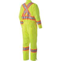 5999A Combinaison de s&eacute;curit&eacute; routi&egrave;re, T-petit, Jaune lime haute visibilit&eacute; Equipex