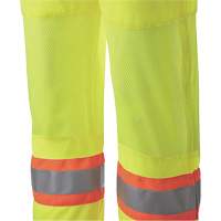 6000 Combinaison de s&eacute;curit&eacute;, Polyester, T-petit, Jaune lime haute visibilit&eacute; Equipex