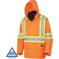 5632 The Rock 3-in-1 Parka, High Visibility Orange, X-Small Equipex
