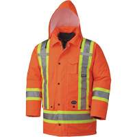 5020 Waterproof 7-in-1 Parka, High Visibility Orange, Small Equipex