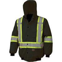 5026 Veste aviateur imperm&eacute;able 7 en 1, Polyester, Noir, T-petit Equipex