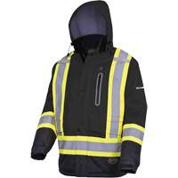 5409 Veste imperm&eacute;able &agrave; isolation thermique, Hommes, Petit, Noir Equipex