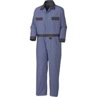 5133 Coveralls with Concealed Brass Buttons, Men's, Navy Blue, Size 36 Equipex