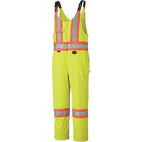 6616 Overalls, Poly-Cotton, 36, High Visibility Lime-Yellow Equipex