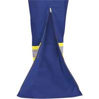 7706 Combinaison ignifuge FR-Tech avec fermetures &agrave; glissi&egrave;re aux jambes, Taille 36, Bleu royal, 9,7 cal/cm² Equipex