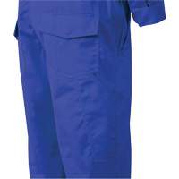 7706T Combinaison ignifuge FR-Tech avec fermetures &agrave; glissi&egrave;re aux jambes, Taille 40 (grand taille), Bleu royal, 9,7 cal/cm² Equipex