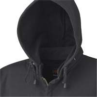 337 Flame-Resistant Zip Style Hoodie, Men's, X-Small, Black, 22 cal/cm² Equipex